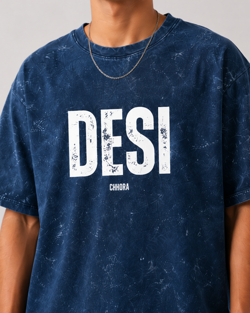 Acid Washed Oversized